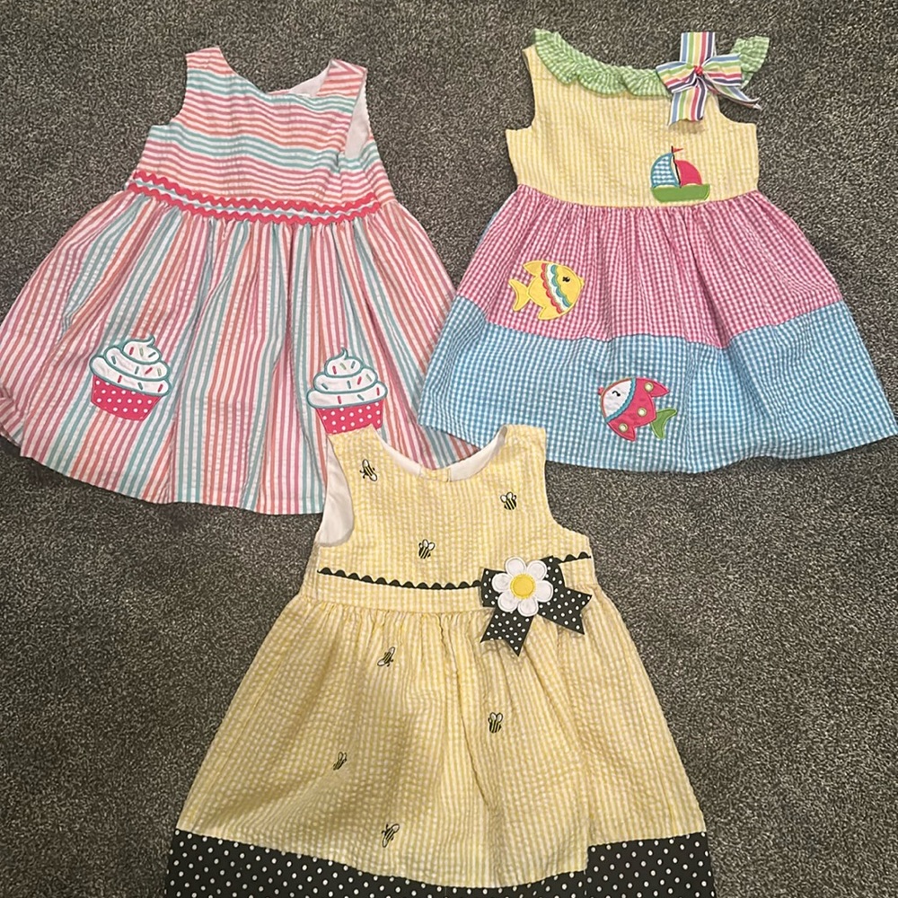 Rare Editions Toddler Girls Sleeveless Dresses